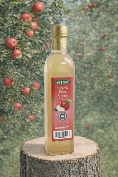 Vitma Organik Elma Sirkesi Geleneksel Üretim 500ml