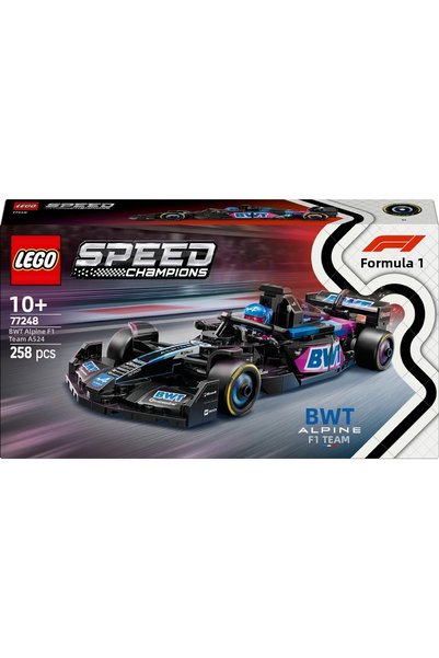 LEGO Speed ​​Champions BWT Alpine F1 Team A524 Race Car 77248 - 10+ Toy Building Set (258P)
