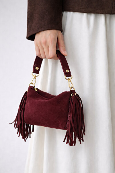 mèche atelier since 2024 Geantă de mână și de umăr pentru femei din piele int...