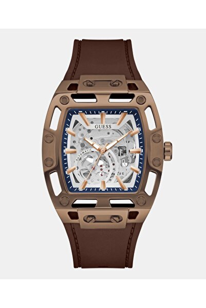 Guess Mens Brown Coffee Automatic Watch