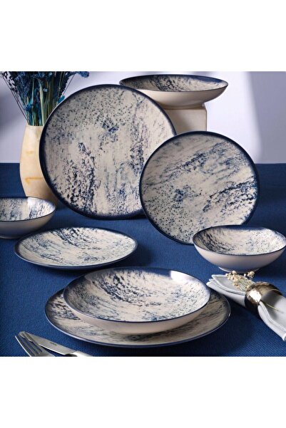 Güral Porselen Camelia 24 Parça 6 Kişilik Yemek Takımı 1502