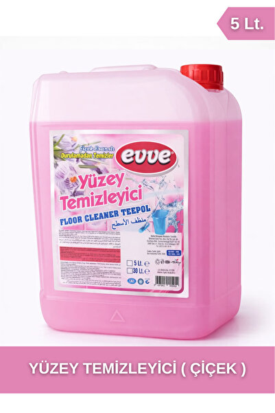 evve Çok Amaçlı Yüzey Temizleyici Çiçek Bahçesi 5 L - Fayans Parlatma , Banyo...