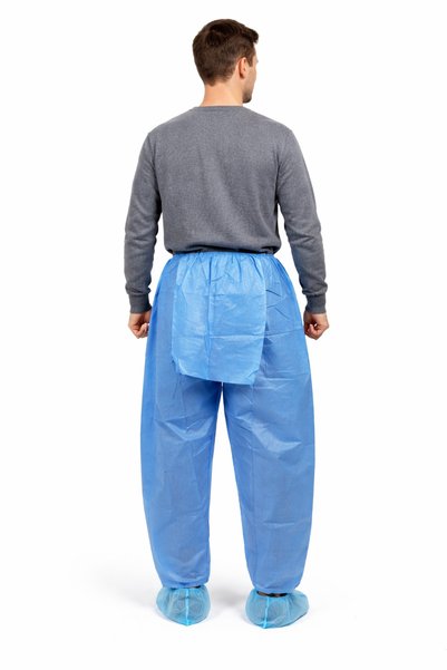 white guard Tek Kullanımlık Kolonoskopi Pantalonu , Lastikli , 2 Li Pakette