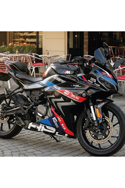 KAPLAMA MERKEZİ CFMOTO 250SR BMW HP4 MODEL PARCALI MOTOSIKLET KAPLAMA STICKER