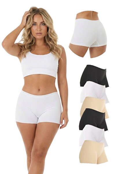 Newlilla 501 قطع ليزر 6 قطع سراويل بوكسر نسائية