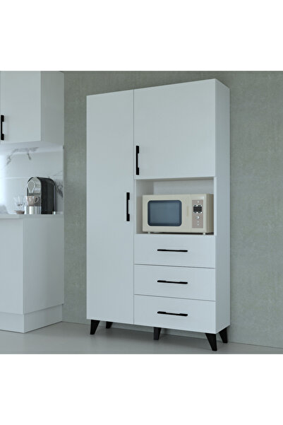 MOBİLİQUE Çok Amaçlı %100 Mdf Mutfak Mikrodalga Fırın Dolabı