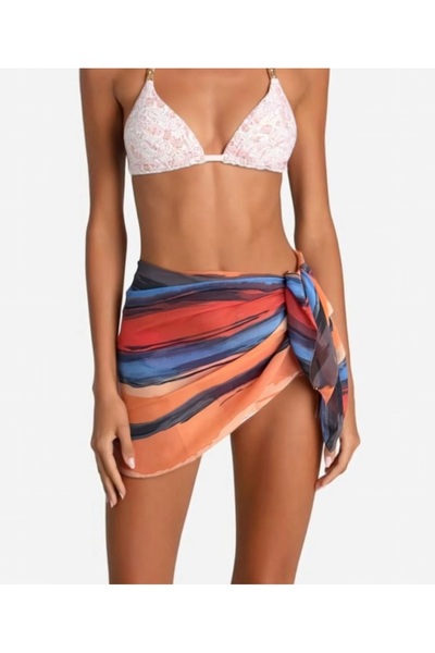 quella atelier Patterned Pareo Sarong 50X150 cm