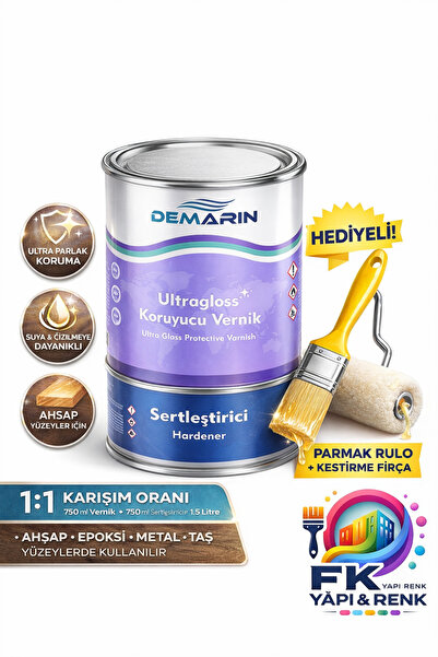 Demarin Tüm Yüzeyler Için Çift Bileşenli Koruyucu Sıvı Cam (GÜNEŞ İŞINLARINA ...