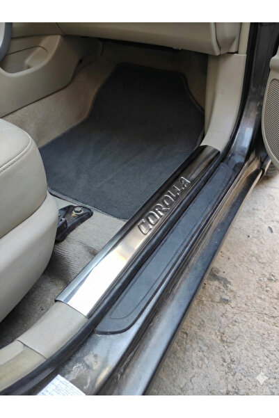 A&G Tuning Toyota Corolla Krom iç Kapı Eşiği Takımı 2007-2013 Paslanmaz Çelik
