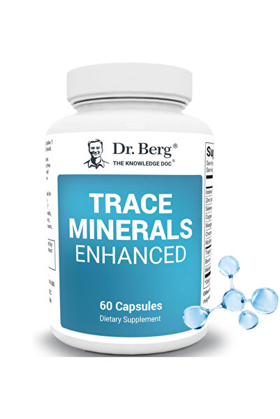 Dr. Berg Nutritionals Trace Minerals Enhanced Complex - Complete with 70+ Min...