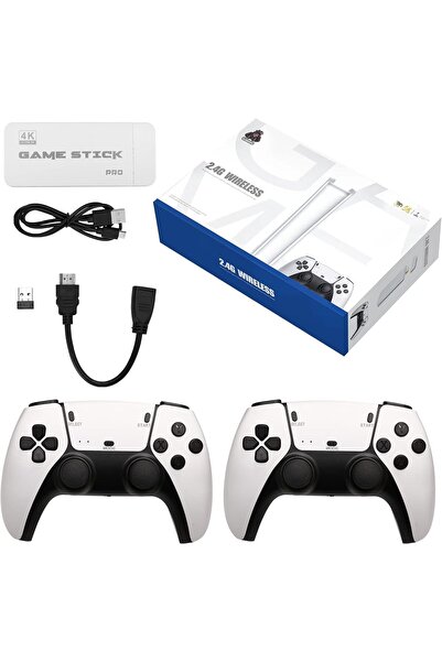 Generic Wireless Retro Game Console DX-GC100 – 4K HDMI Stick, 10,000 Games, D...