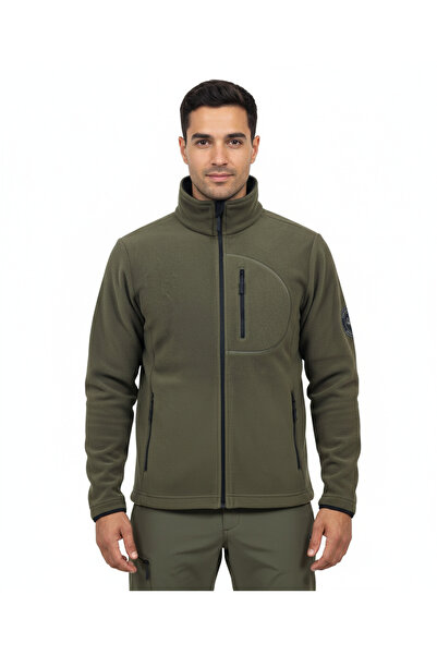 NOBLE معطف شتوي بولار بلاي أوف كاكي