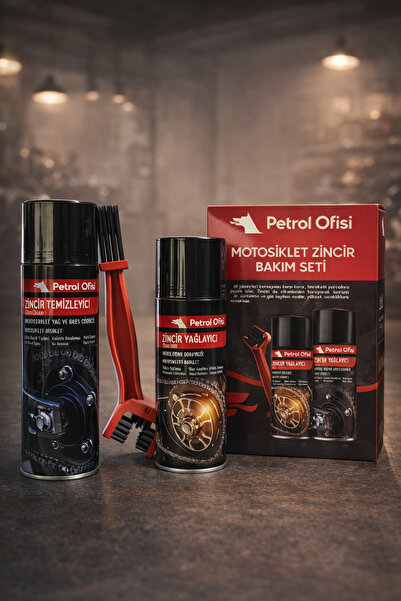 Petrol Ofisi ZİNCİR BAKIM SETİ ( Temizleme Fırçalı Set)