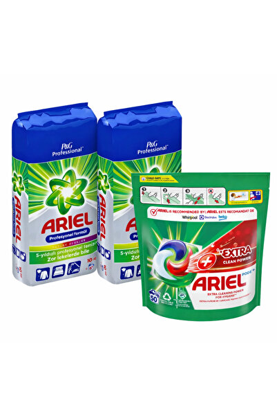 Ariel 2x 10 KG AUTOMAT+Ariel 50 capsule