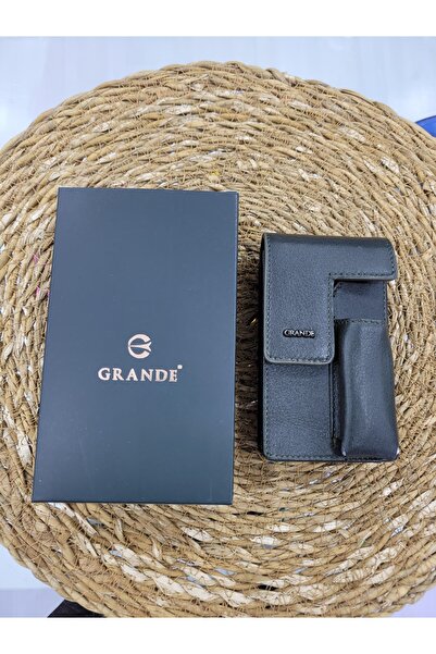 Grande 451 Suport pentru țigări din piele naturală (CU CADOU BRICHETĂ)