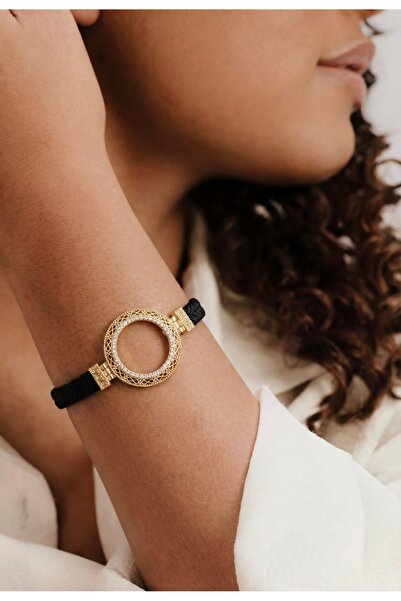 Çelikoğlu Kuyumculuk YARIMLIK 22 AYAR ALTIN KAPLAMA CERCEVELİ BİLEKLİK