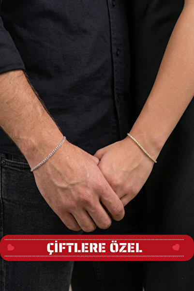 esdika SU YOLU-GURMET ÇİFT/SEVGİLİ BİLEKLİĞİ • 925 AYAR GÜMÜŞ • PREMİUM STERL...