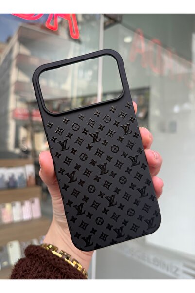 OVADA İphone 17 Pro Uyumlu Lv Tasarımlı Telefon Kılıfı