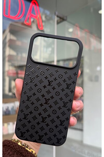 OVADA İphone 17 Pro Max Uyumlu Lv Tasarımlı Telefon Kılıfı