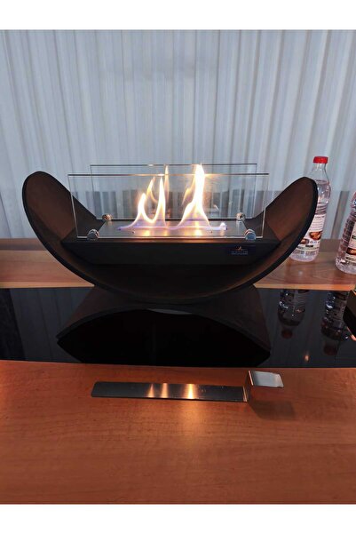 AURAFLAME-MODERNAMBIENCE BİOETHANOL MASAÜSTÜ ŞÖMİNE ATEŞ ÇUKURU YAKIT HEDİYELİ