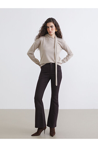 LC Waikiki YK PLUS Γυναικείο τζιν παντελόνι καμπάνα