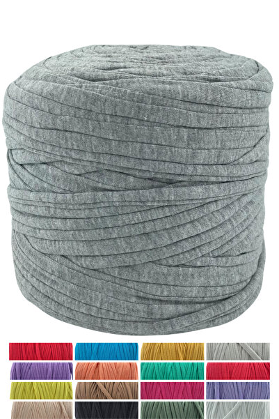 Leila Design KIRÇILLI GRİ PENYE İP (600-650GR) 1 ADET FİYATIDIR