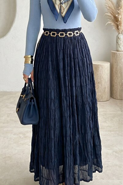 Modamorfo Astarlı Gipeli Modal Etek -Laci