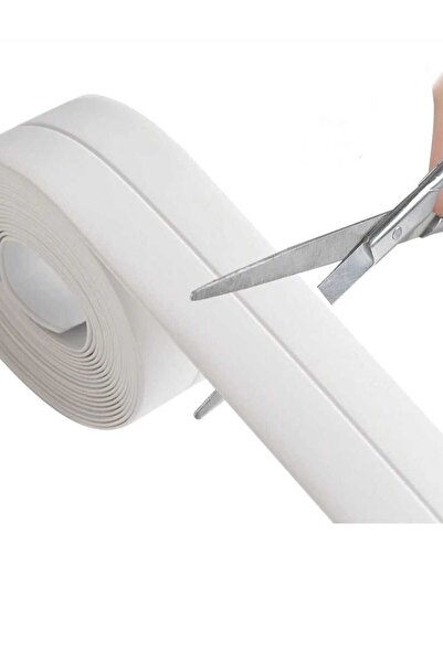 zeixpow 3.2 Mt Su Sızdırmaz Geçirmez Bant Lavabo Küvet Tezgah Kenar Bandı Ban...