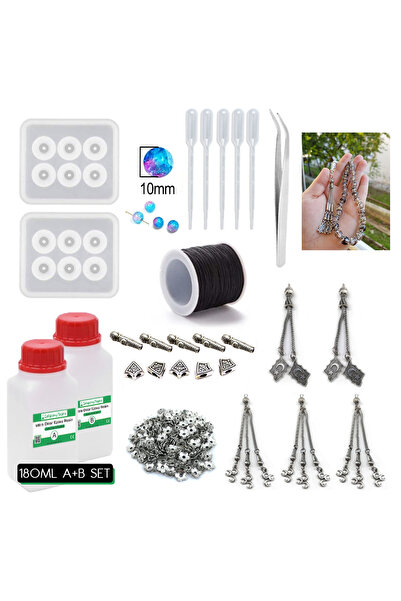 Getshopmini Epoksi Tesbih Yapım Seti -2 8mm