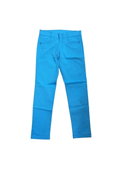 salarticaret Plave pantalone za dečake Lan Tkanina unutrašnje prilagodljiva