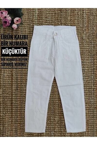 Nacar 23 Nisan Erkek Çocuk Gösteri Kıyafeti Keten Pantolon 0-24