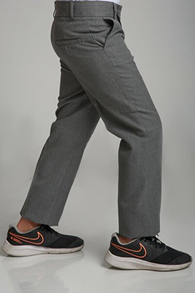 Nacar Erkek Çocuk Kumaş Okul Pantolon