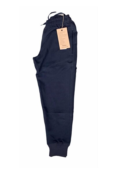 Nacar Unisex Kids Navy Blue Sweatpants