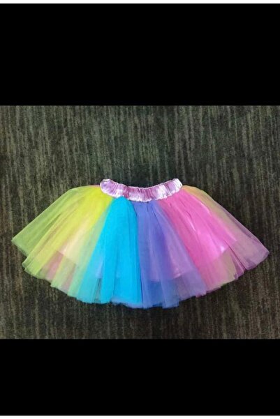 Nacar Kız Çocuk Gösteri Kıyafeti Sadece Tütü Etek