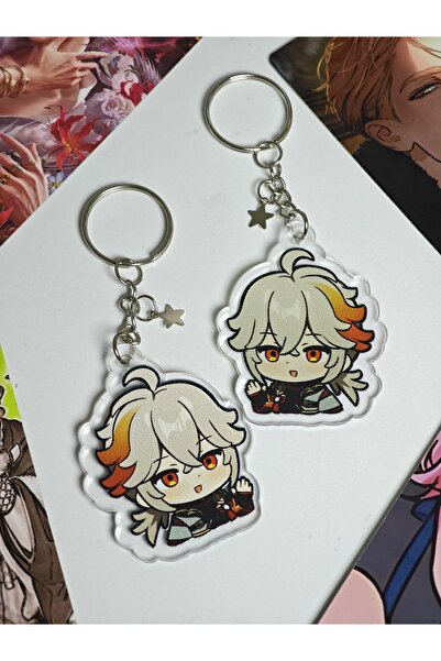 Yenaplanner Genshin Impact Kazuha Ornament pentru geantă/lanț cheie (1 buc)