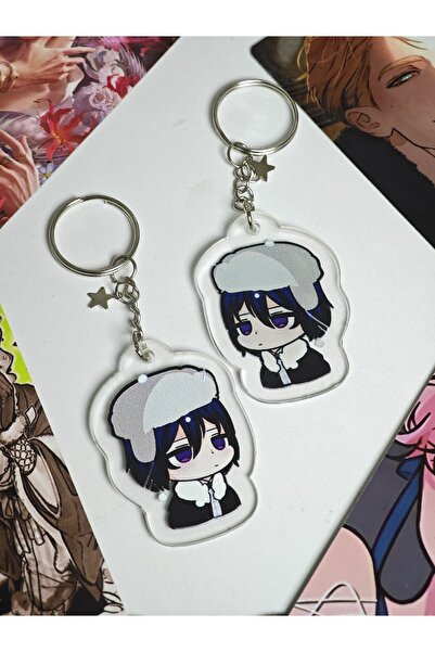 Yenaplanner Бунгоу Стрей Догс Фьодор чанта/ключодържател (1 БРОЙ)