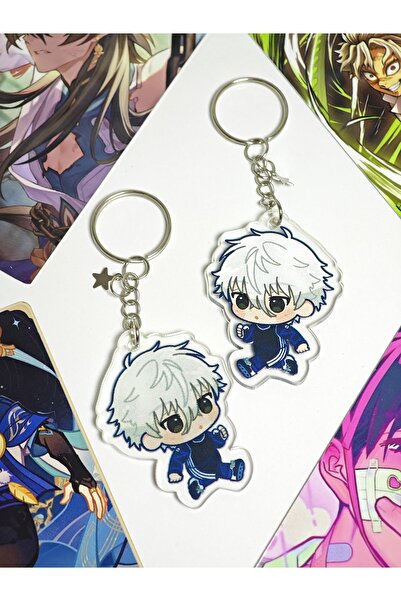 Yenaplanner حلية حقيبة القفل الأزرق / سلسلة المفاتيح (قطعة واحدة)