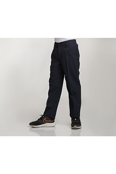 Nacar Çocuk Kumaş Okul Pantlonu Ayarlanabilir Bel Ilkokul Ortaokul