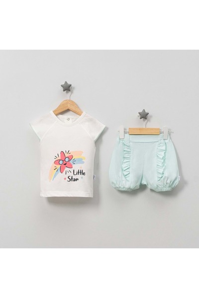 Jolly Joy طقم ليتل ستار ألت أوبت باللون الأخضر النعناعي