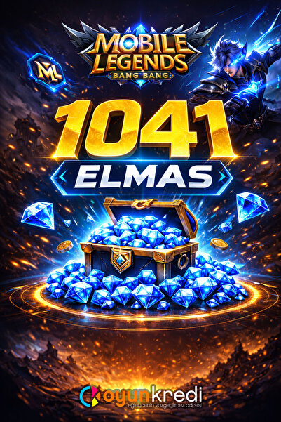 oyunkredi Mobile Legends 1041 Elmas TR