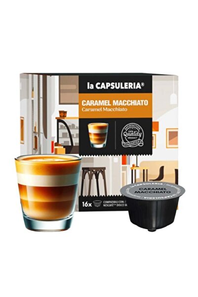 La Capsuleria Creme Caramel, 16 capsule compatibile Dolce Gusto, La Capsuleria