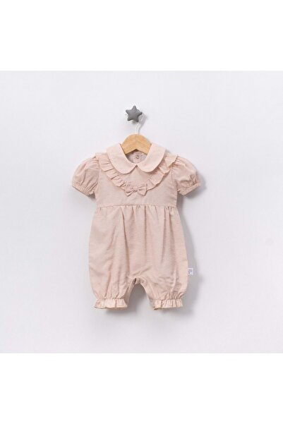 Jolly Joy Pointed Tulle Girls' Jumpsuit Beige