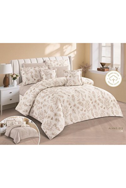 Red Rose مفرش نفرين مصنوع من القطن 100% لمن يبحث عن الراحه بالنوم 230×250