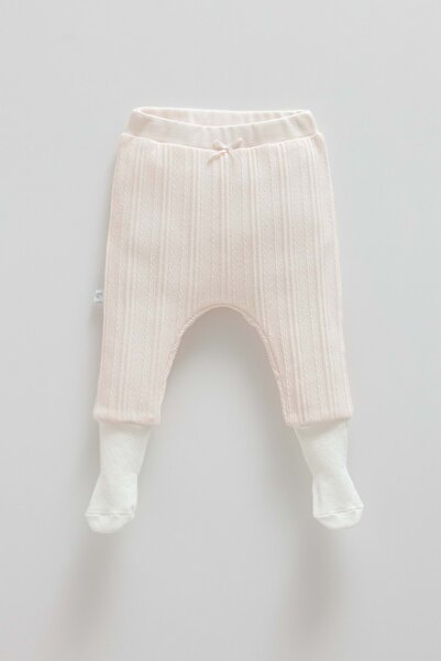 Caramell BEAUTY GIRL ÇORAPLI BEBEK PANTOLON Pembe
