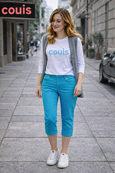 Butik Kadın Büyük Beden Kapri Battal Boy