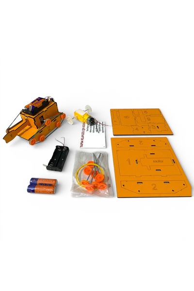ROBOTLAYN TANK ROBOT EĞİTİM BİLİM SETİ