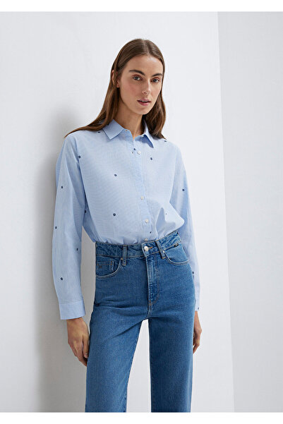 Mavi Floral Printed Shirt Loose Fit / Loose Comfortable Cut 1210610-91382