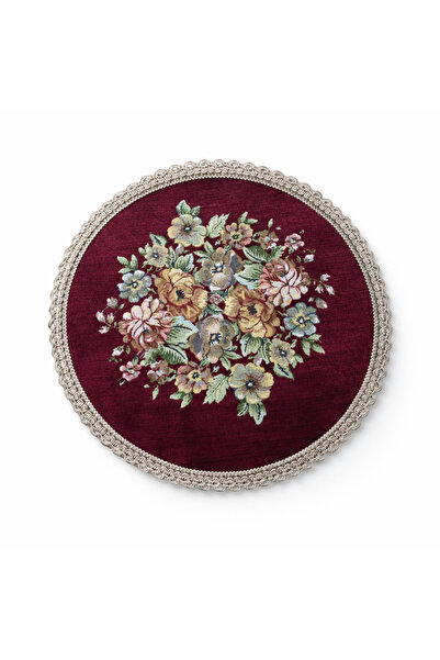 MYHOMEGOBLEN Husă pentru măsuță de cafea Şönilli goblen, 40x40 cm, rotundă