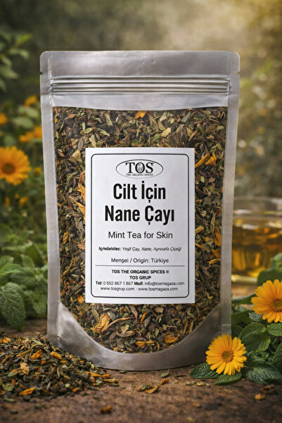 TOS The Organic Spices 40g Mint Mint Tea - for Skin (1. Quality)