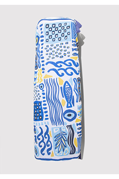 Mavi Evil Eye Bead Patterned Towel 1913655-28616